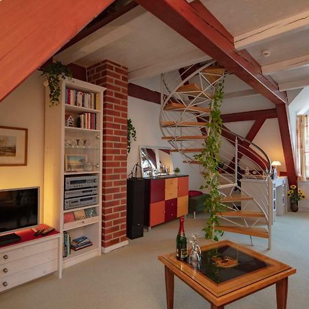 Gäste-Maisonette Martinus Erfurt Esterno foto