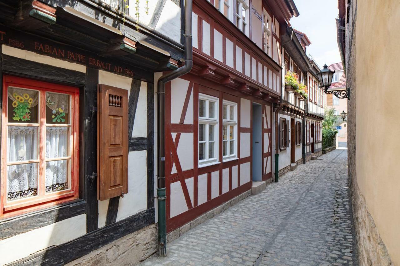 Gäste-Maisonette Martinus Erfurt Esterno foto