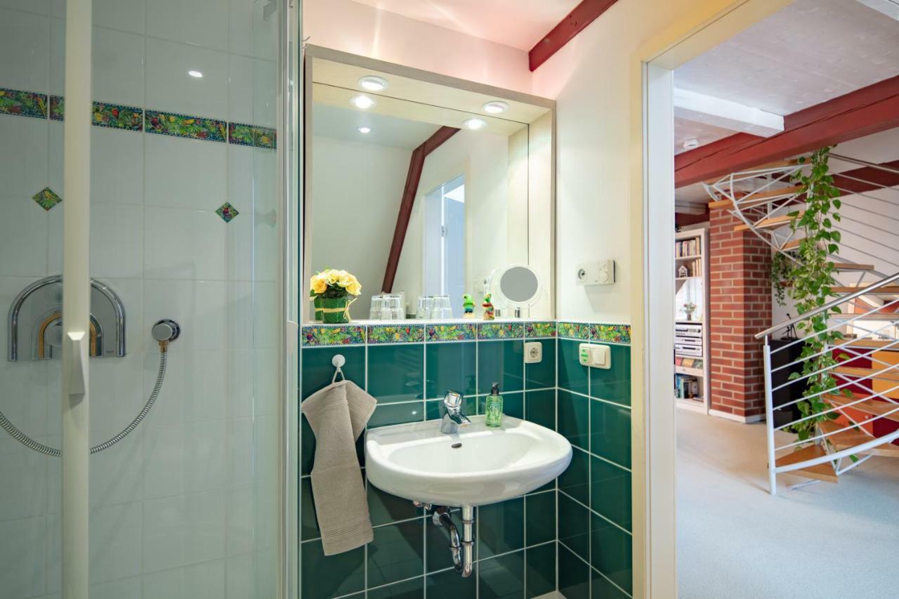 Gäste-Maisonette Martinus Erfurt Esterno foto